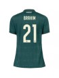Zenske Futbalové oblečenie Real Madrid Brahim Diaz #21 2026-27 Krátky Rukáv - Preč Zenske Futbalové oblečenie Real Madrid Brahim Diaz #21 2026-27 Krátky Rukáv - Preč
